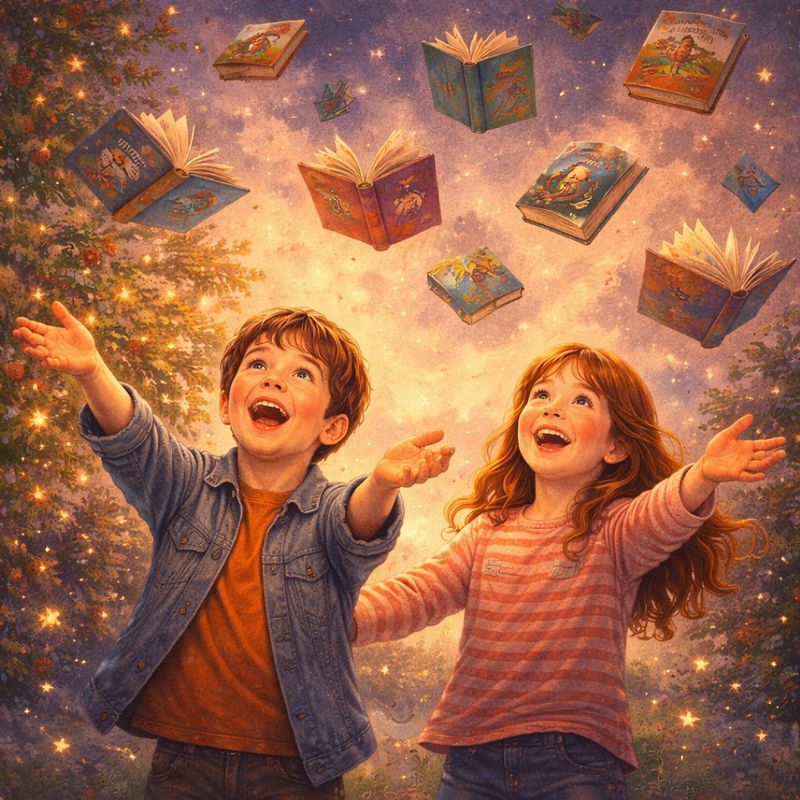 I giocattoli passano, i libri restano.