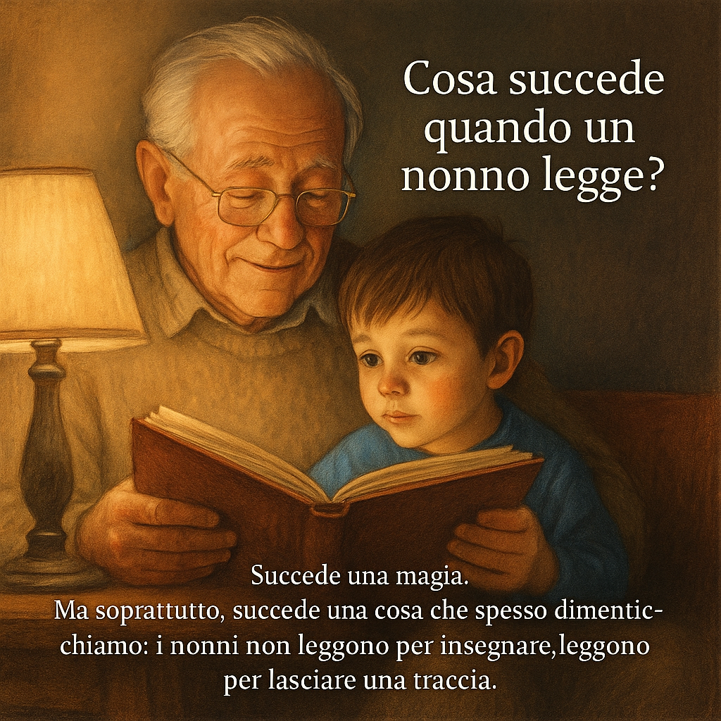 Cosa succede quando un nonno legge ?