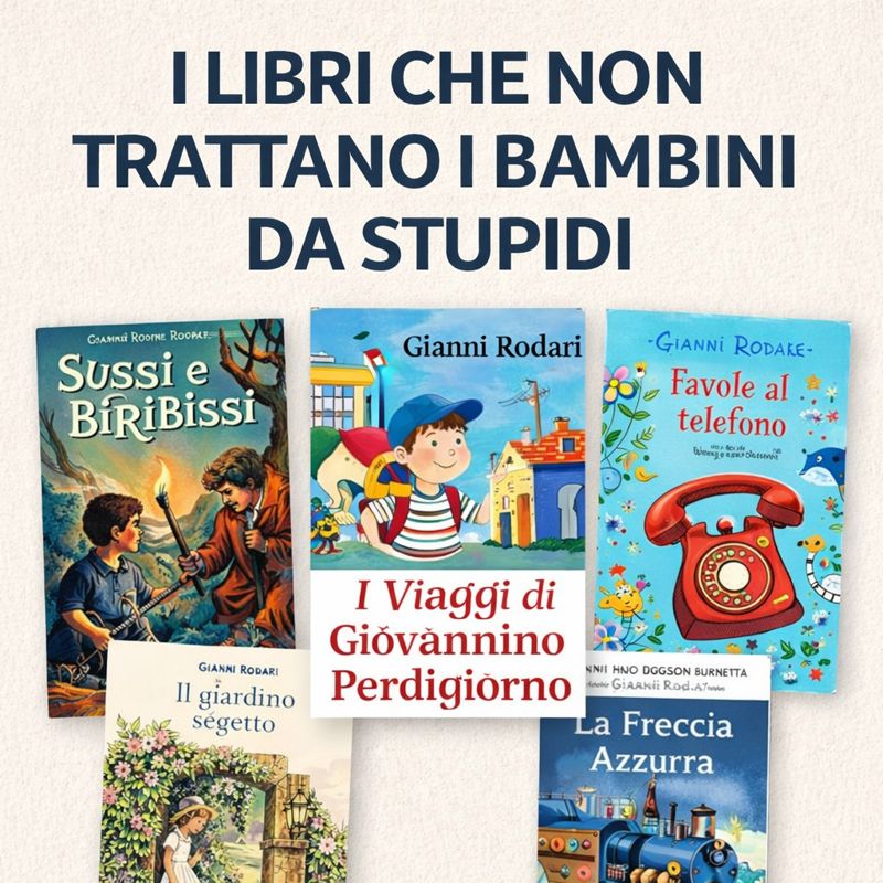 I libri che non trattano i bambini da stupidi.