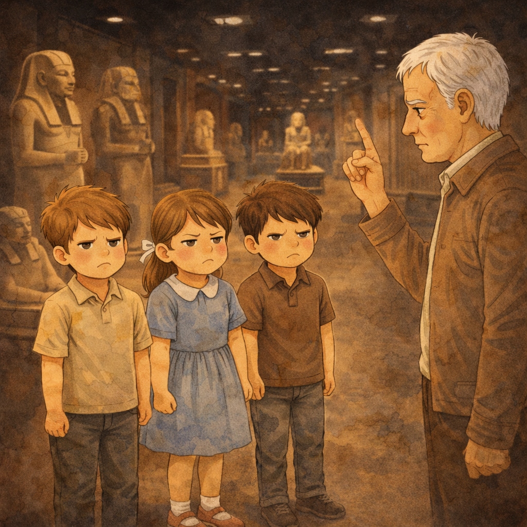 I bambini si annoiano al museo ? il problema sei tu.