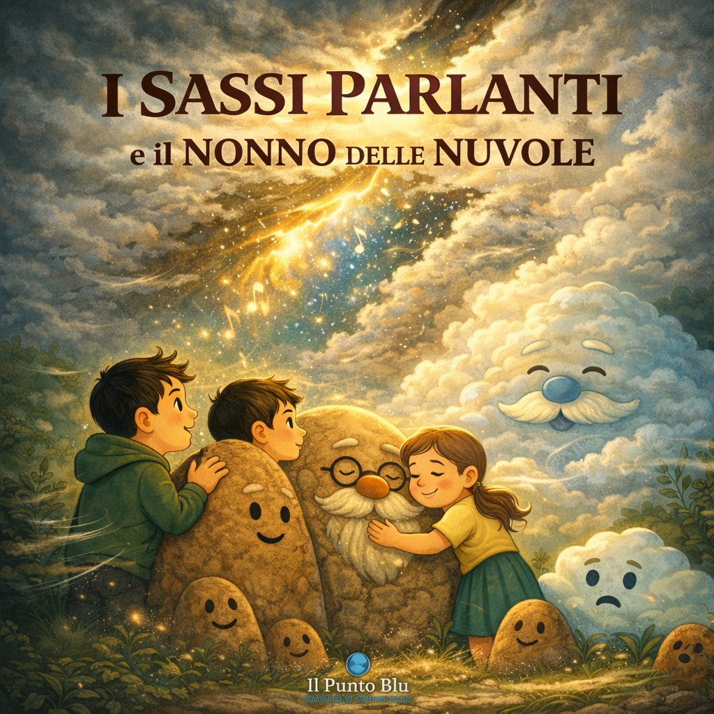Copertina del libro I Sassi parlanti e il Nonno delle Nuvole