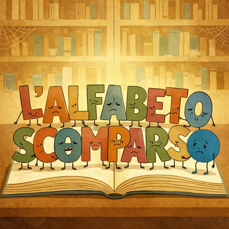 E se un giorno le lettere decidessero di sparire ?