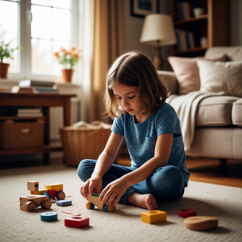 Un bambino che gioca da solo non è solo.