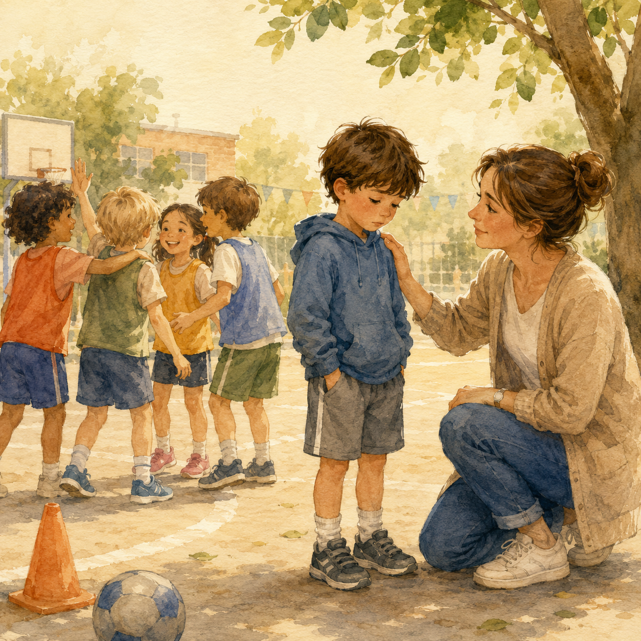 Non tutti i bambini arrivano primi. E va bene così.